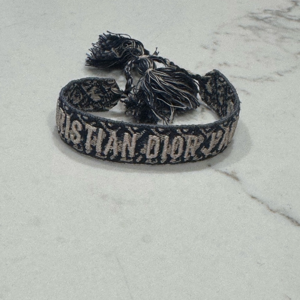 Dior Black and Cream Bracelet